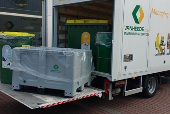 Laat het klein gevaarlijk afval van jouw bedrijf ophalen aan een gunstig tarief
