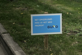 NET OPGERUIMD
