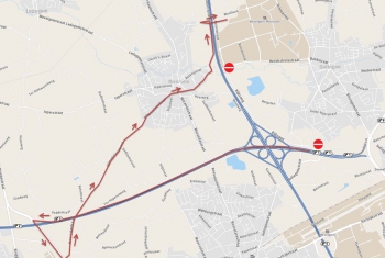 Omleiding Gullegem Koerse en Grote Prijs E.H. Lahousse